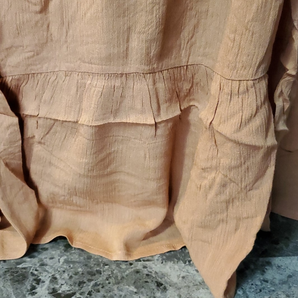 CLEARANCE Adorable BOHO Milk Chocolate Dress - Picture 6 of 13